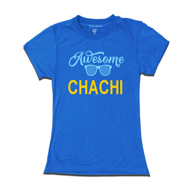 Awesome Chachi t-shirt Blue Color-gfashion