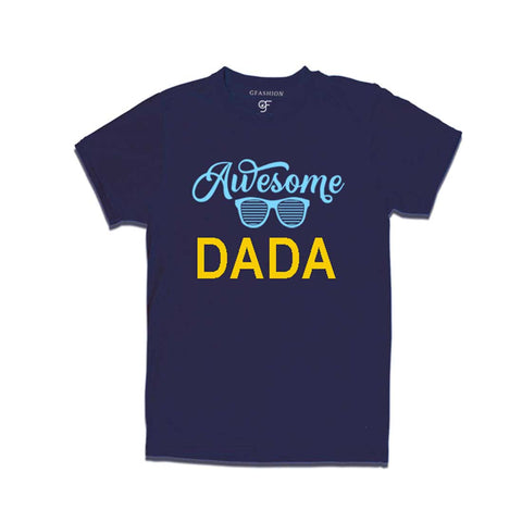 Awesome Dada T-shirts-Navy Color-gfashion