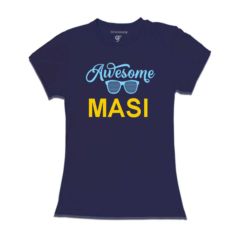 Awesome Masi T-shirts-Navy Color-gfashion