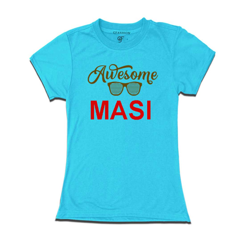 Awesome Masi T-shirts-Sky Blue Color-gfashion