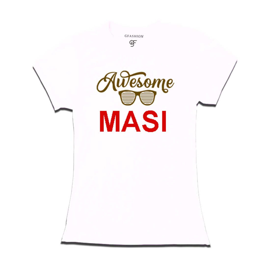Awesome Masi T-shirts-White Color-gfashion