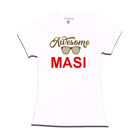 Awesome Masi T-shirts-White Color-gfashion