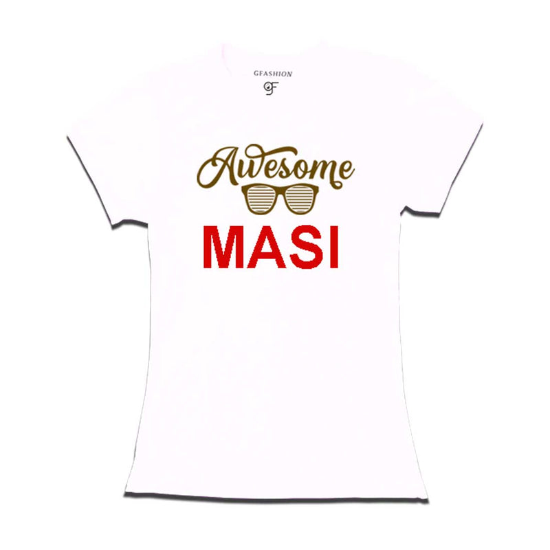Awesome Masi T-shirts-White Color-gfashion