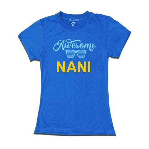 Awesome Nani T-shirts-Blue Color-gfashion