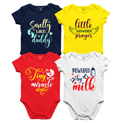 Baby Rompers Bodysuit onesie combo pack