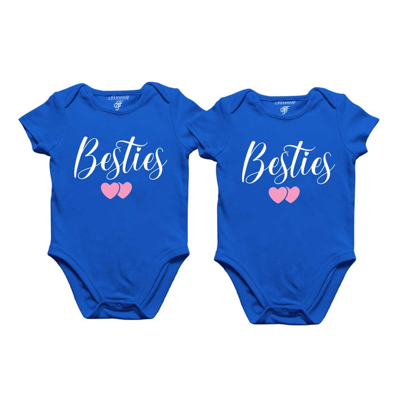 Besties Twins-Baby Rompers in Blue Color available @ gfashion.jpg