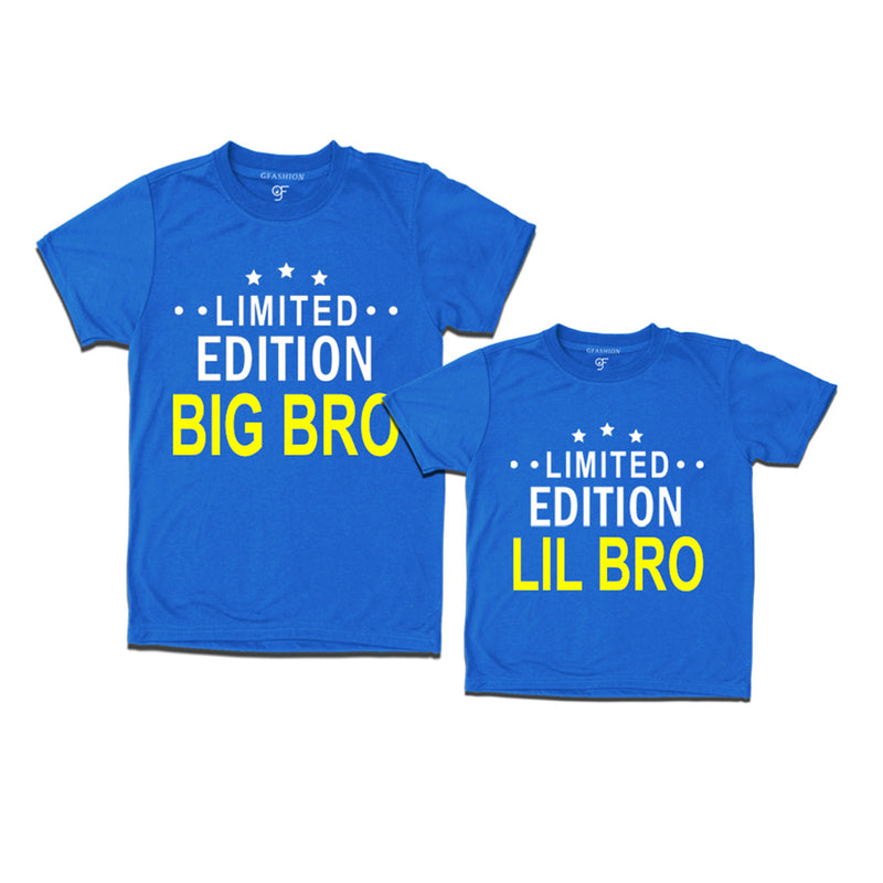 Big Bro-Little Bro  Blue Color T-shirts available @ gfashion