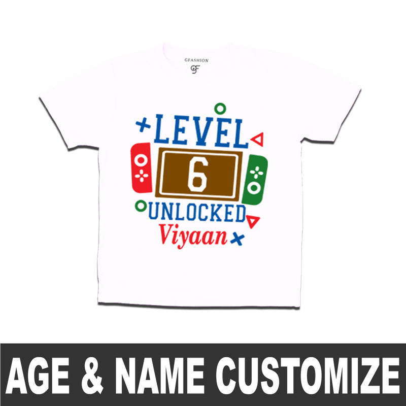 Birthday Boy-Name and Age Customized T-shirts in White Color available @ gfashion.jpg