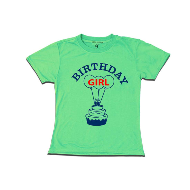 Birthday Girl T-shirt-Pista Green-gfashion