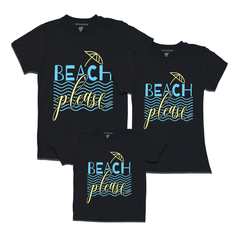 beach please tee shirts for dad mom son