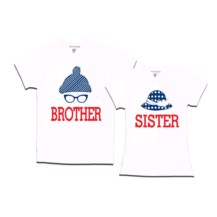 Brother-Sister T-shirts in White Color  available @ gfashion.jpg