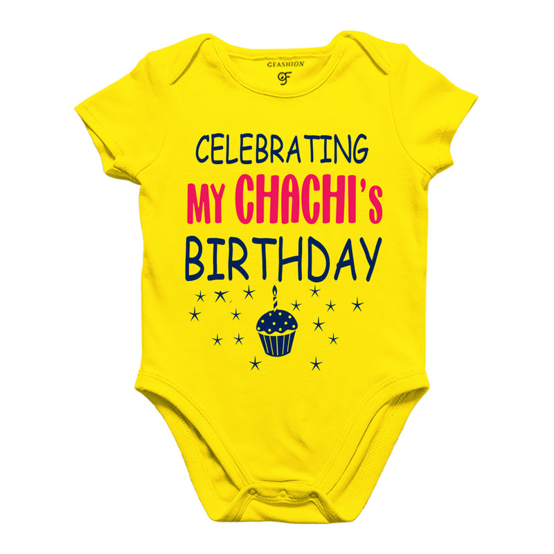 Celebrating My Chachi's Birthday Bodysuit or Rompers in Yellow Color available @ gfashion.jpg