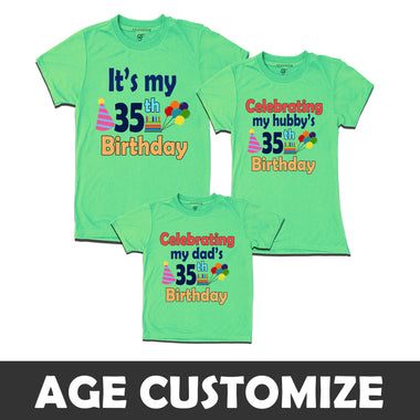 Celebrating My Hubby's-Dad's and all family-Group T-shirts