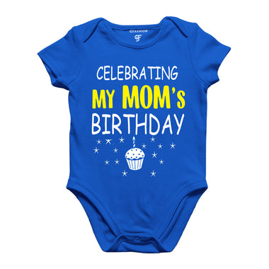 Celebrating My Mom's Birthday Bodysuit or Rompers in Blue Color available @ gfashion.jpg