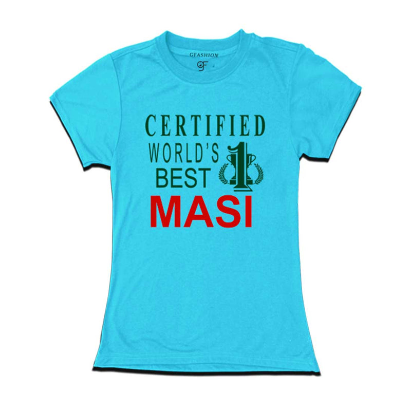 Certified World's Best Masi T-shirts-Sky Blue-gfashion