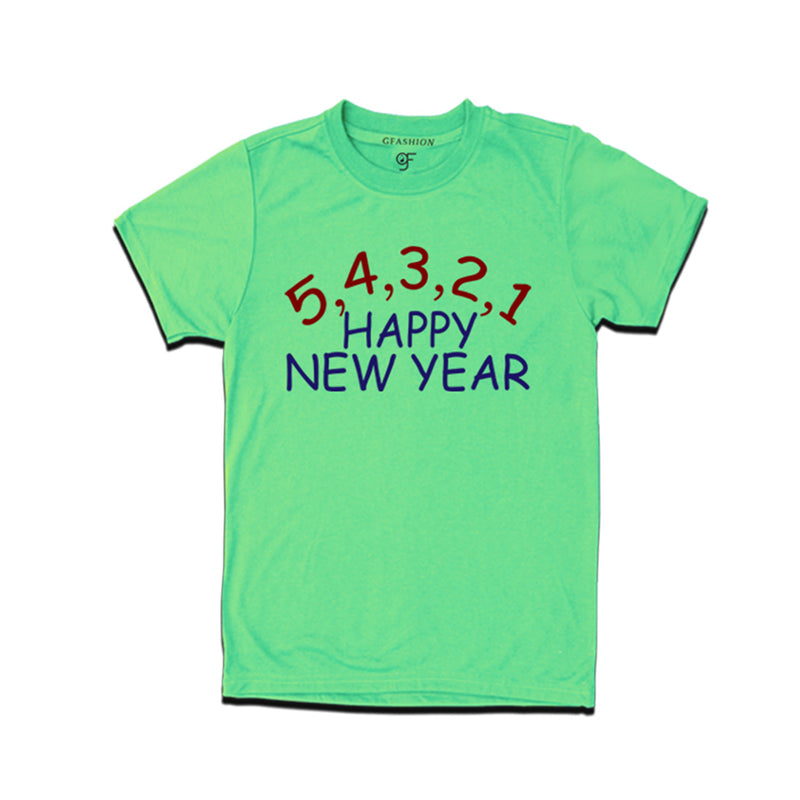 Countdown starts 5,4,3,2,1...Happy New Year for Men-Women-Boy-Girl in Pista Green Color avilable @ gfashion.jpg