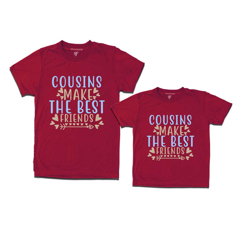 Cousins make the best friends T-shirts set