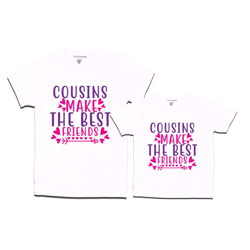 Cousins make the best friends T-shirts set