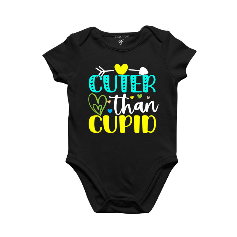 Cuter than cupid Baby Rompers in Black Color available @ gfashion.jpg