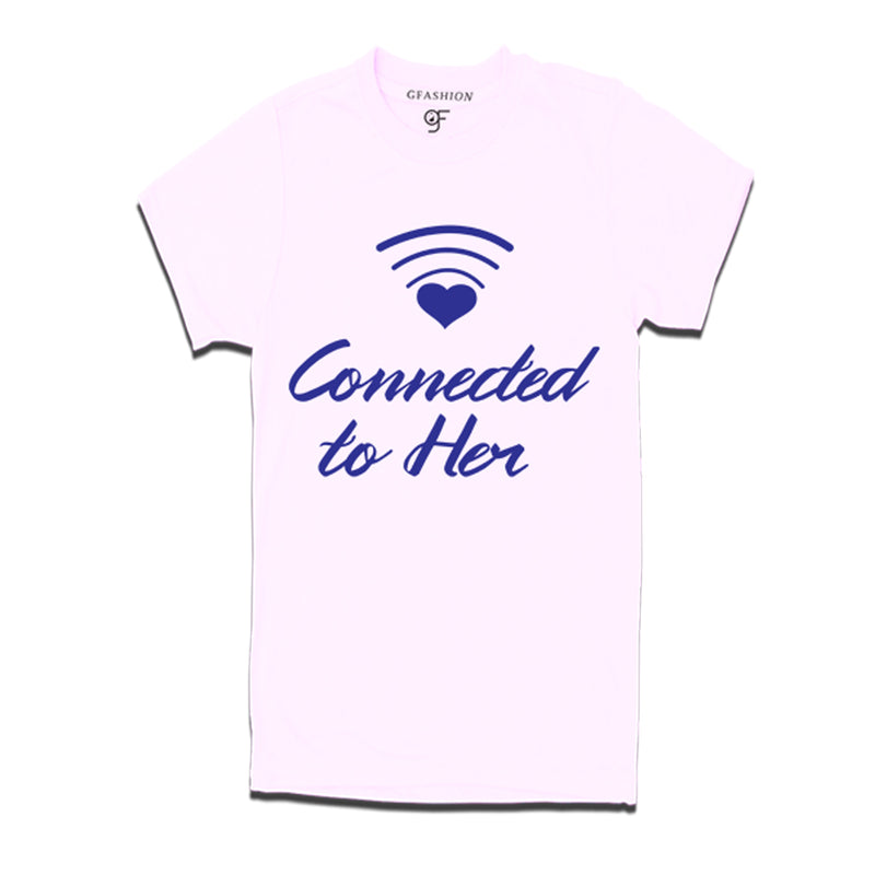 connected to her t shirt