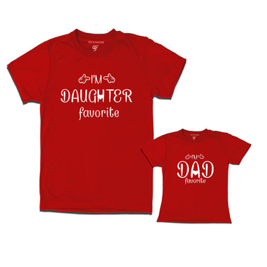 matching t-shirts for dad and daughter