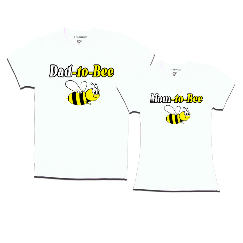 Dad to bee Mom to bee maternity couple t shirts