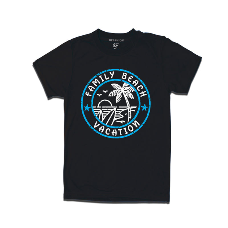Family Beach Vacation T-shirts in Black Color available @gfashion.jpg