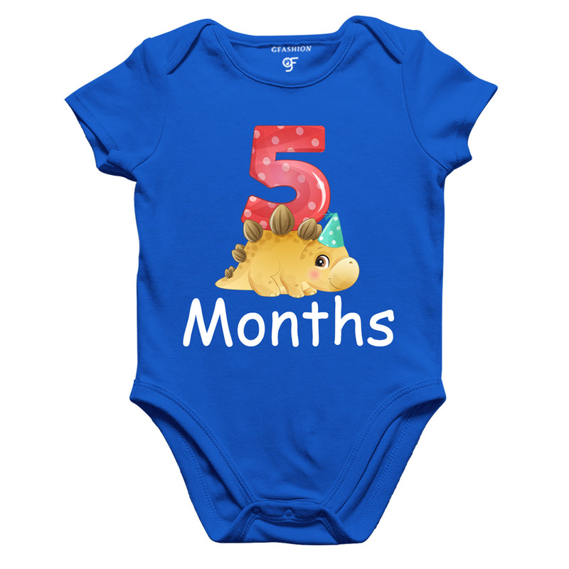 Five Month Baby BodySuit in Blue Color avilable @ gfashion.jpg