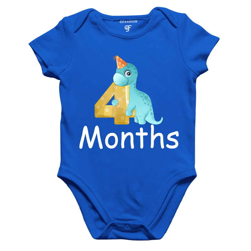 Four Month Baby BodySuit in Blue Color avilable @ gfashion.jpg