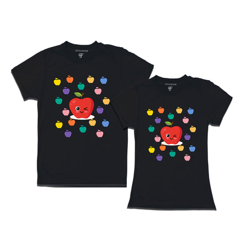 Funny Couples T-shirts in Black Color available @ gfashion.jpg