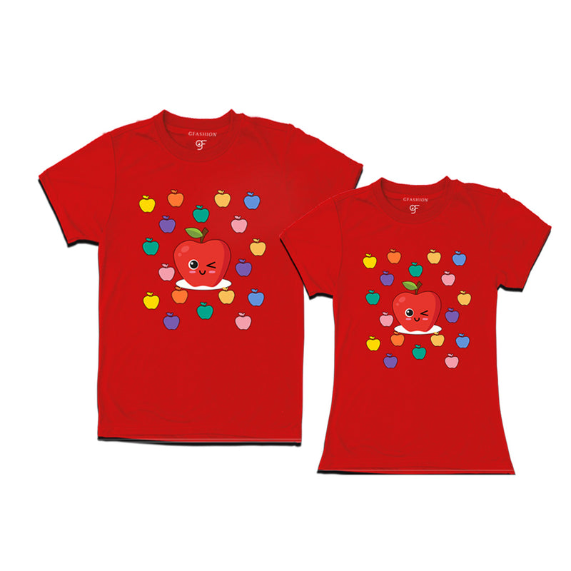 Funny Couples T-shirts in Red Color available @ gfashion.jpg