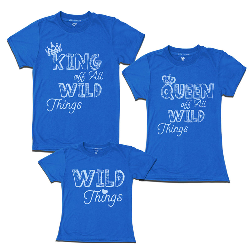 family t shirts set of 3