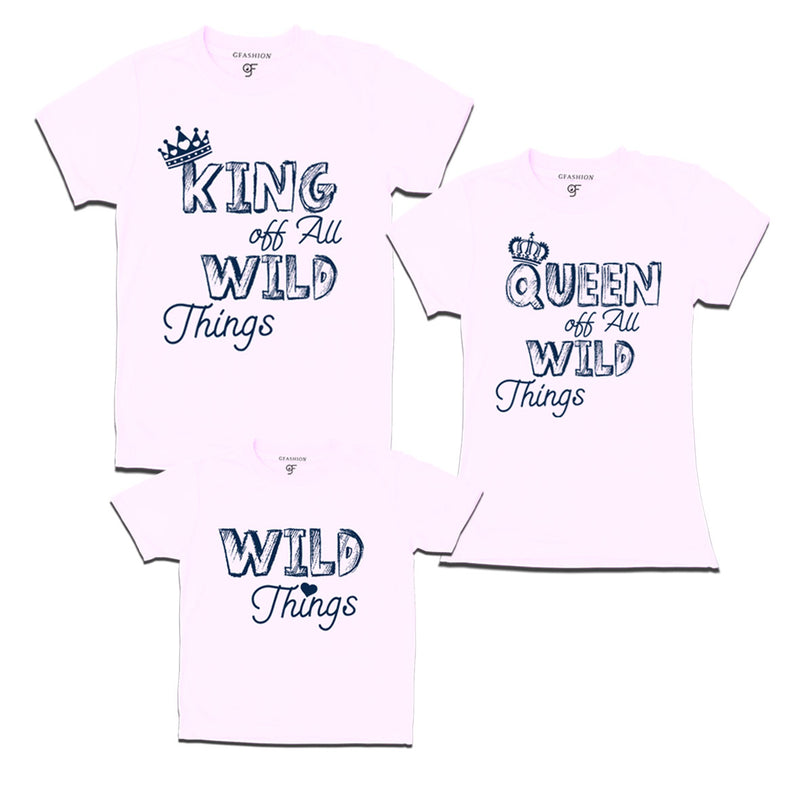 family t shirts set of 3