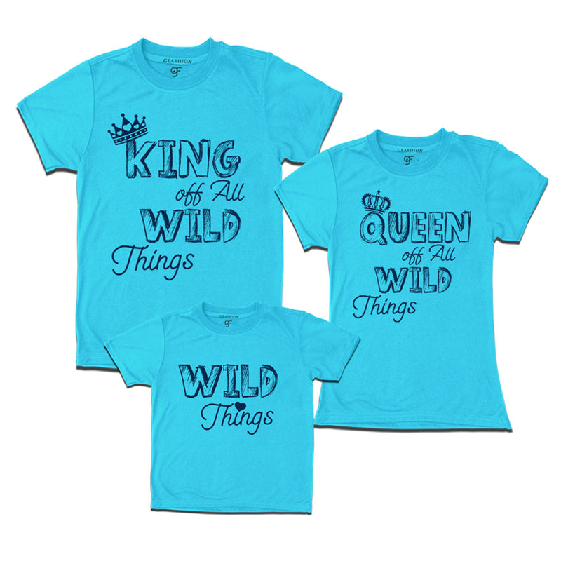 family t shirts set of 3