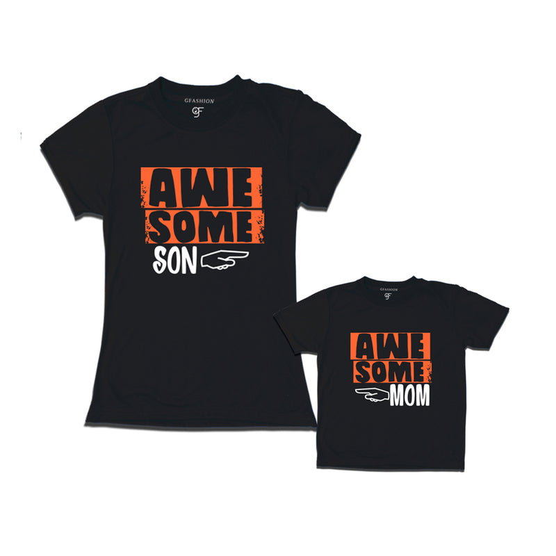 Awesome Mom Awesome Son T-shirts