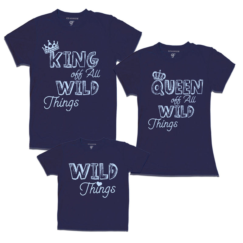 family t shirts set of 3