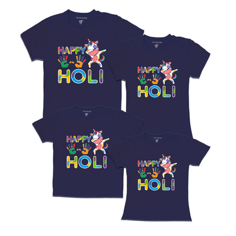Happy Holi T-shirts for Family