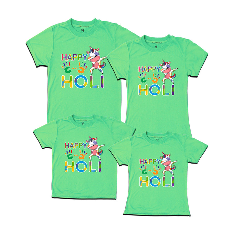Happy Holi T-shirts for Family