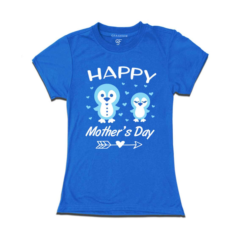 Happy Mother's Day Mom T-shirt-Blue-gfashion  