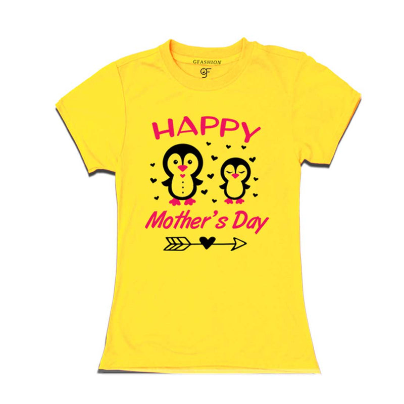 Happy Mother's Day Mom T-shirt-Yellow-gfashion  