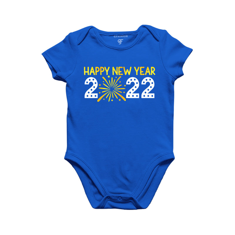 Happy New Year 2022-Baby Bodysuit or Rompers or Onesie in Blue Color available @ gfashion.jpg