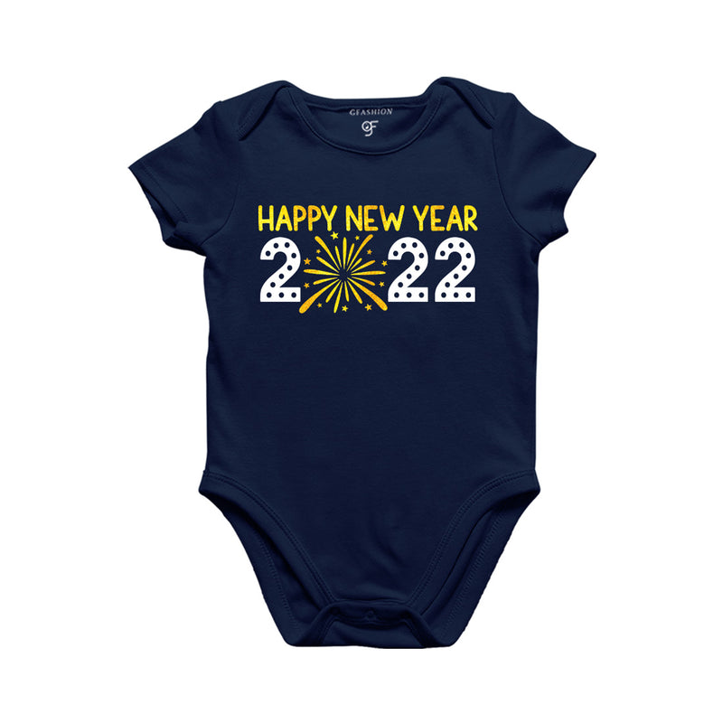 Happy New Year 2022-Baby Bodysuit or Rompers or Onesie in Navy Color available @ gfashion.jpg