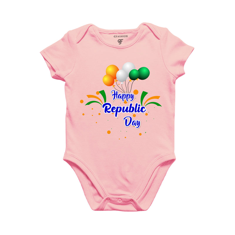 Happy Republic Day-Baby Onesie in Pink Color available @ gfashion.jpg