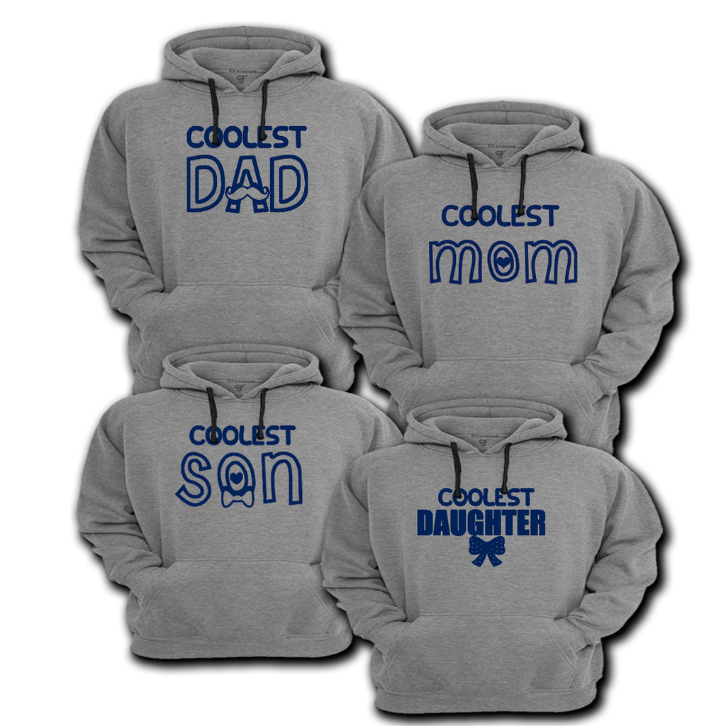 Hoodies for Coolest Family in Grey Color available @ gfashion.jpg