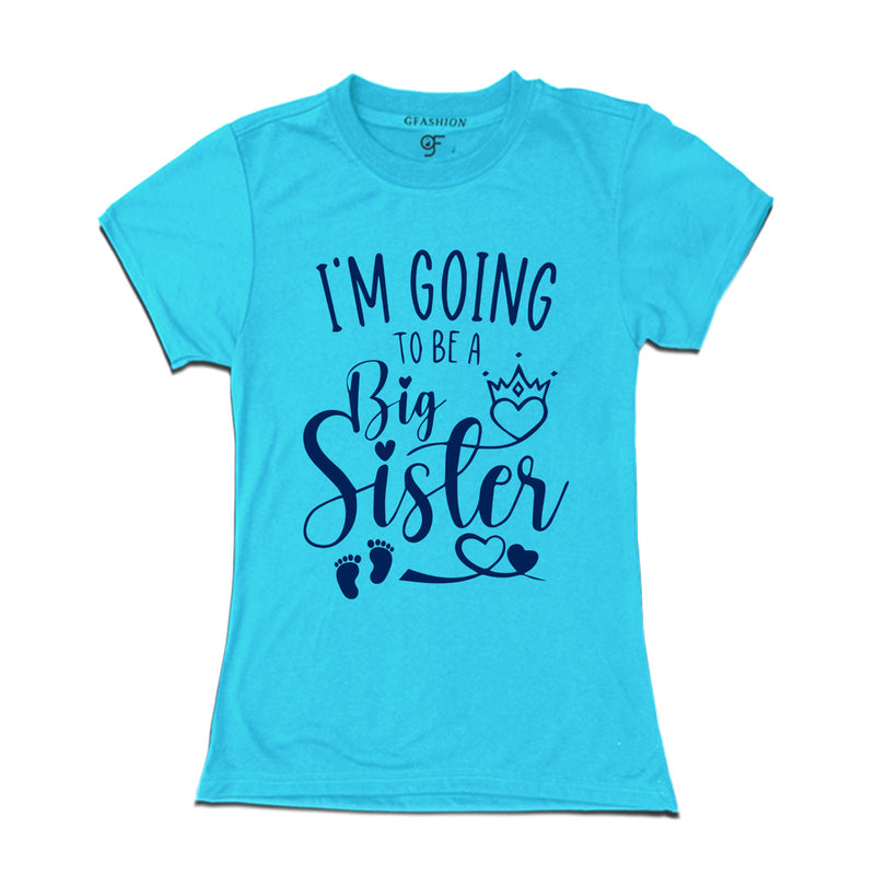 I'm Going to be a Big Sister T-shirt in Sky Blue Color available @ gfashion.jpg