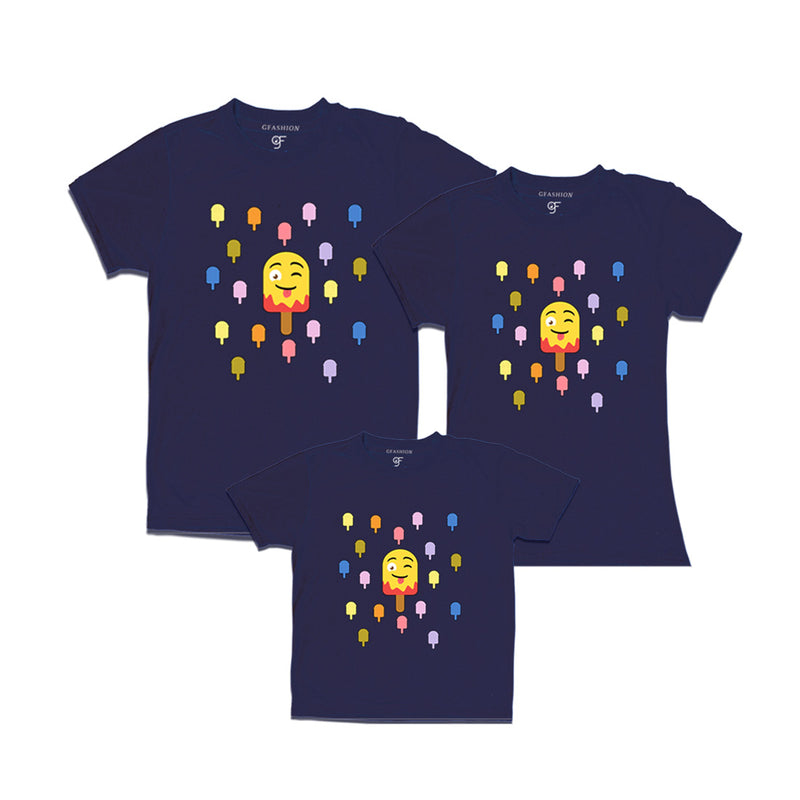 Ice cream funny t shirts in Navy Color available @ gfashion.jpg