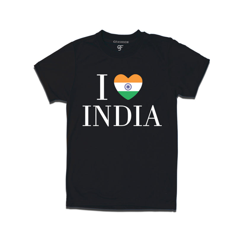 I love India Men T-shirt in Black Color available @ gfashion.jpg