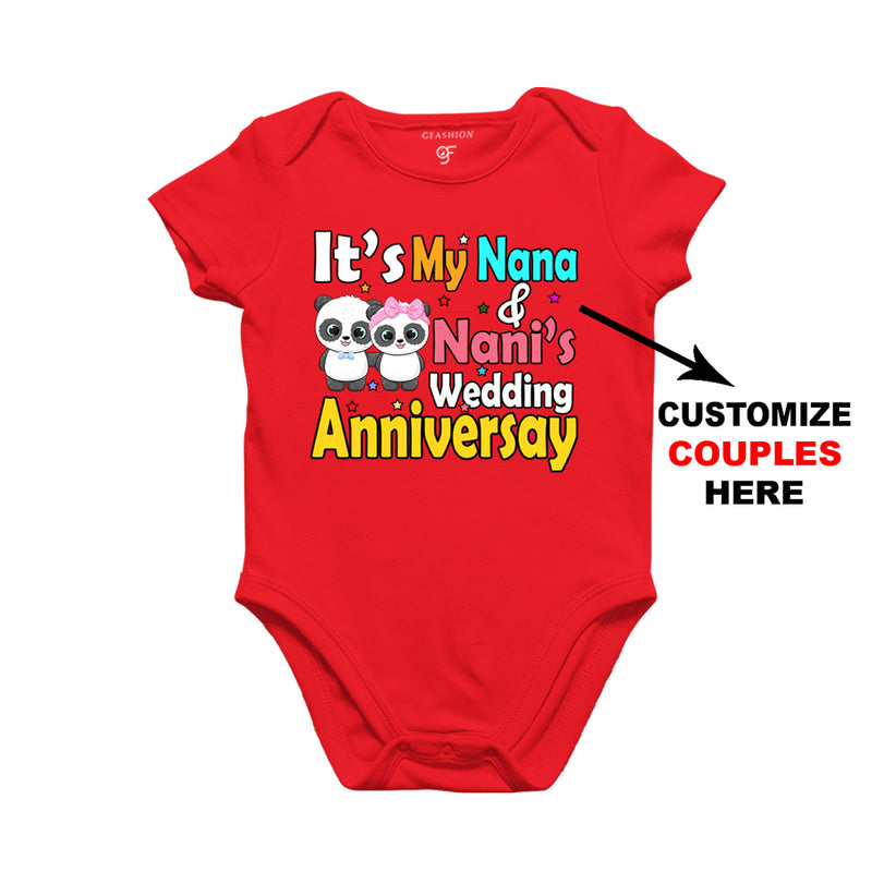 It's My wedding anniversary Name Customized Bodysuit in Red Color avilable @ gfashion.jpg