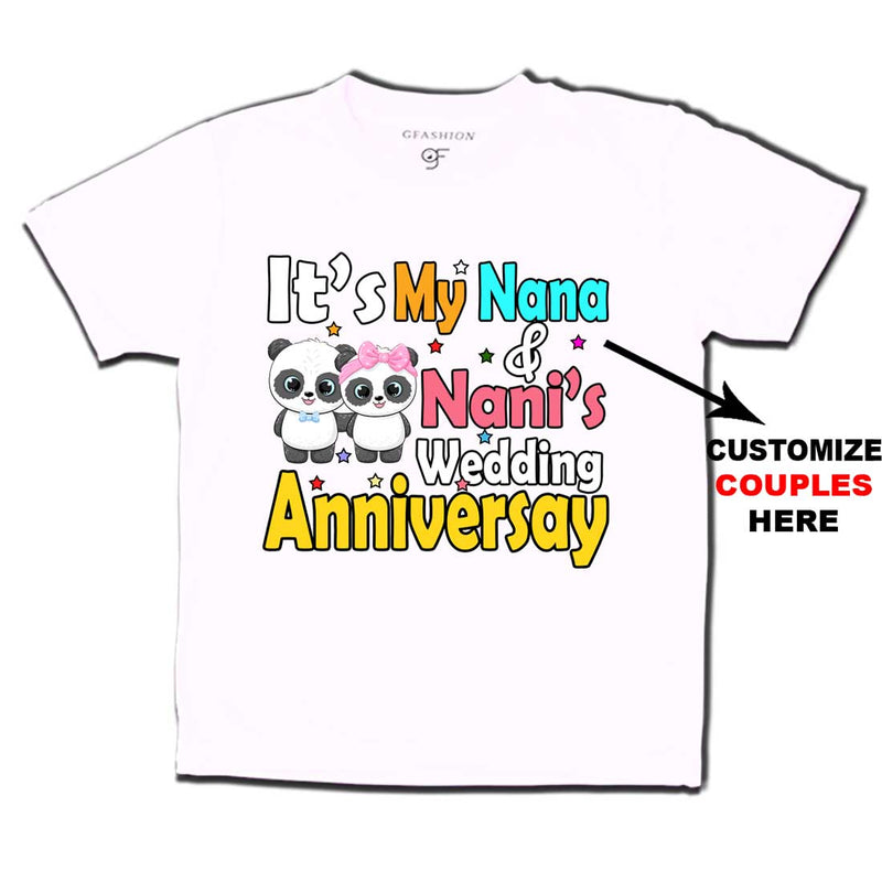 It's My wedding anniversary Name Customized T-shirt in White Color avilable @ gfashion.jpg