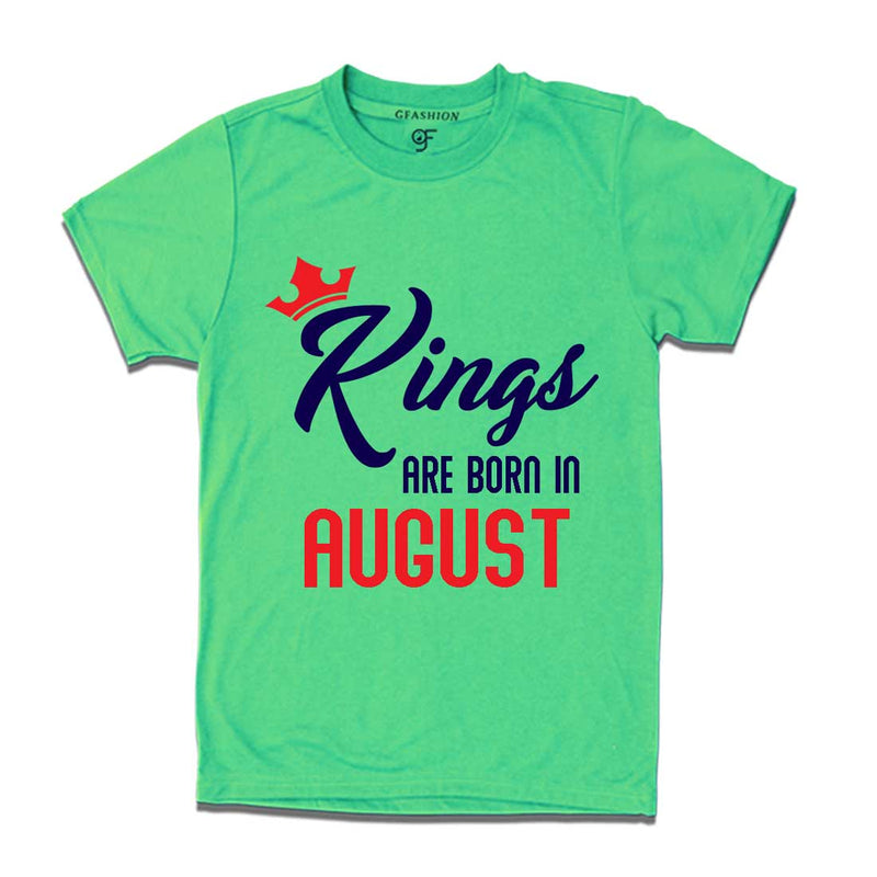 Kings are born in August-Pista Green-gfashion